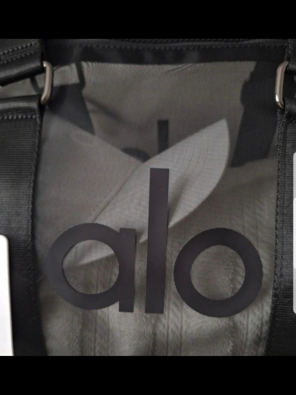 Alo Yoga Black Gym Bag - Picture 2 of 5